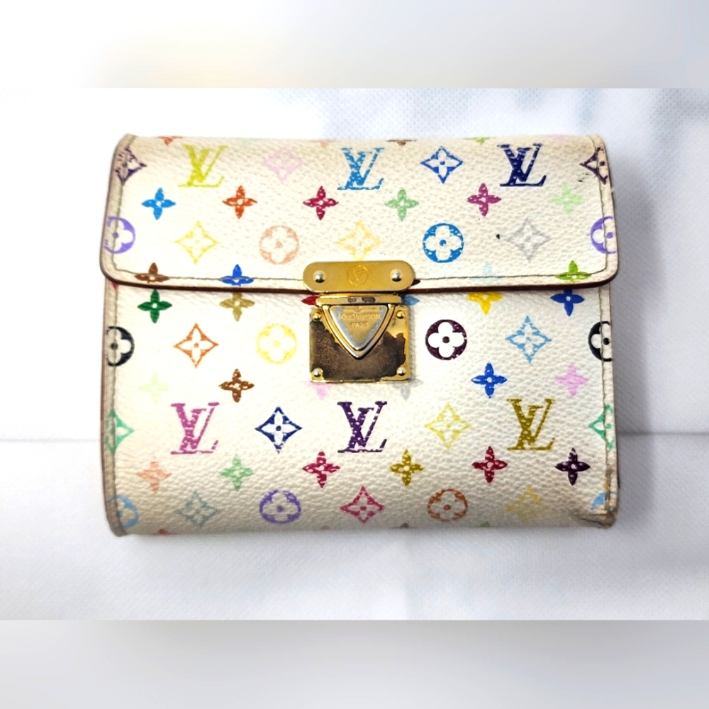 Louis Vuitton Rainbow Monogram Compact Wallet